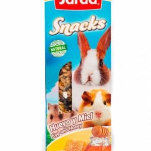 SNACKS ROEDORES HUEVO Y MIEL 2X52G