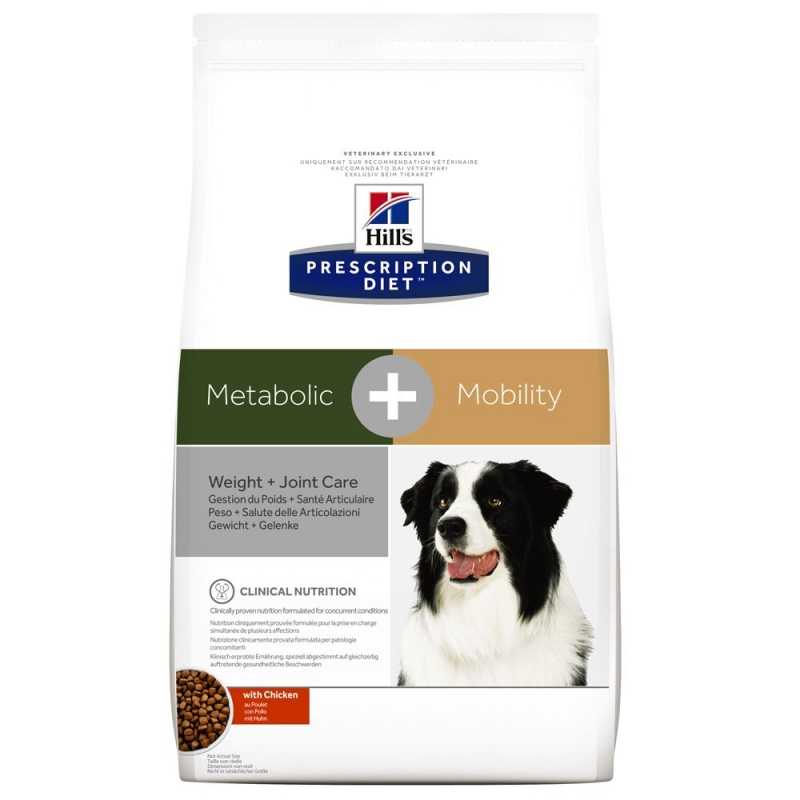 HILL'S PRESCRIPTION DIET CANINE METABOLIC + MOBILITY 12 KG