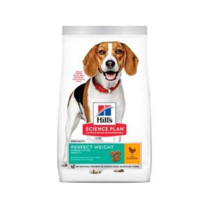 HILL’S SP CANINE ADULTO PERFECT WEIGHT MEDIUM POLLO 12 KG