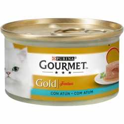 GOURMET GOLD FONDANT CON ATÚN 12 X 85 GR