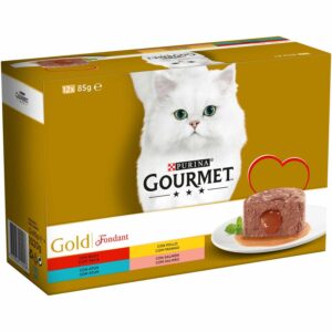 GOURMET GOLD FONDANT PACK SURTIDO 12 X 85 GR