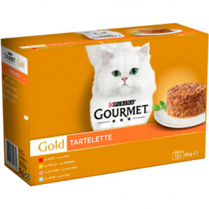 Purina Gourmet Gold Tartelette Pack Surtido 12 x 85 g