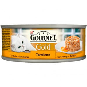 Purina Gourmet Gold Tartelette Pollo y Zanahoria 24 x 85 g
