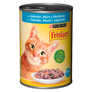 Friskies Gato Adulto Con Salmón Y Atún En Salsa 24 x 400 gr.